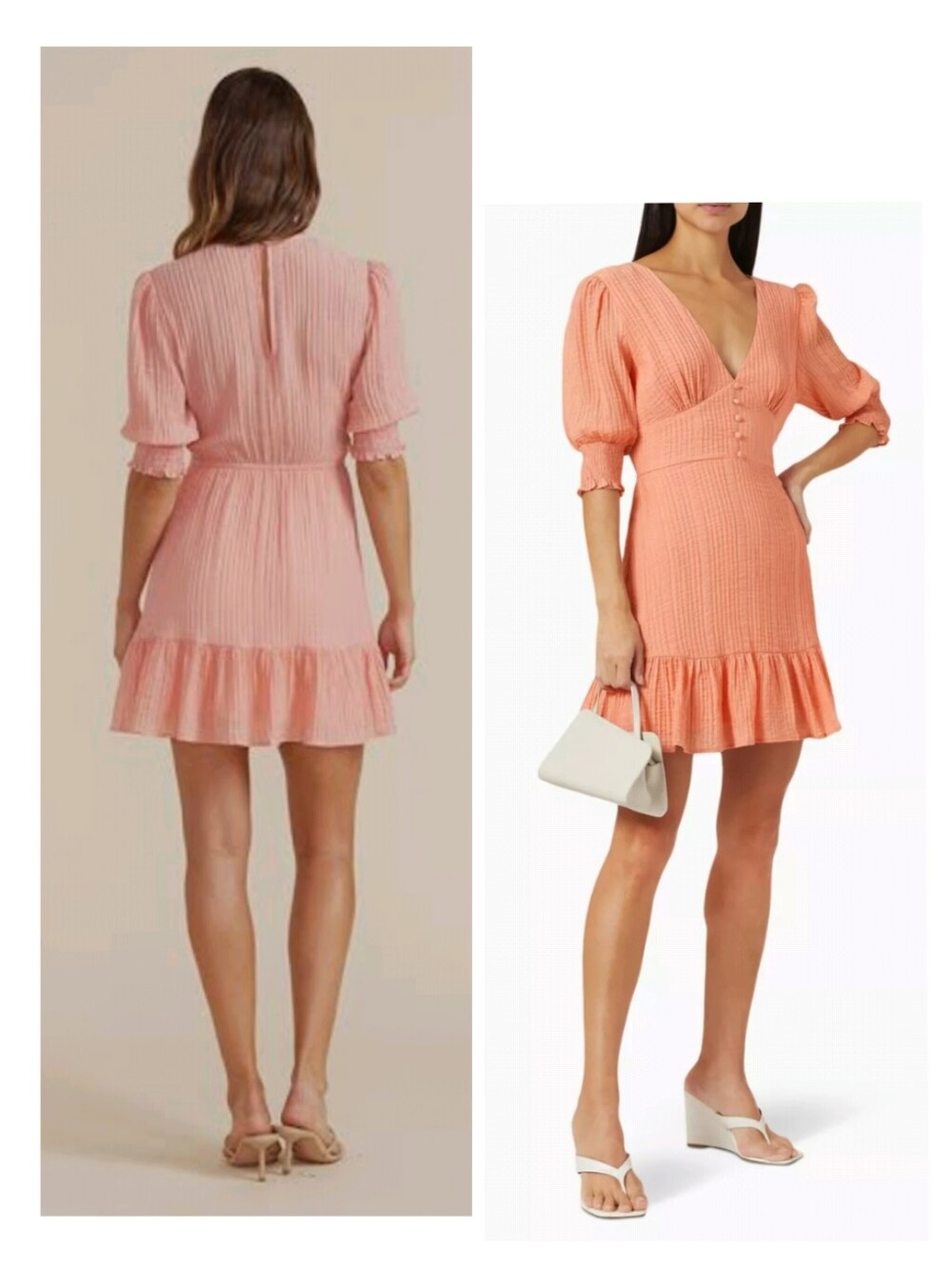 MINKPINK Peach Mini Dress